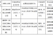 浙江鼎宏保險(xiǎn)公估公司被罰1萬元：未按規(guī)定對保險(xiǎn)公估從業(yè)人員進(jìn)行執(zhí)業(yè)登記