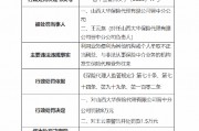 山西大華保險代理晉中分公司被罰8萬元：因利用業(yè)務(wù)便利為其他機構(gòu)或個人牟取不正當利益等