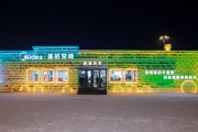 冰雪大世界盛大開園，美的空調(diào)橫跨50℃打造“東北夏威夷”
