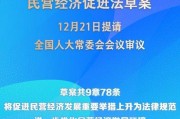 民營經濟促進法草案提請全國人大常委會會議審議