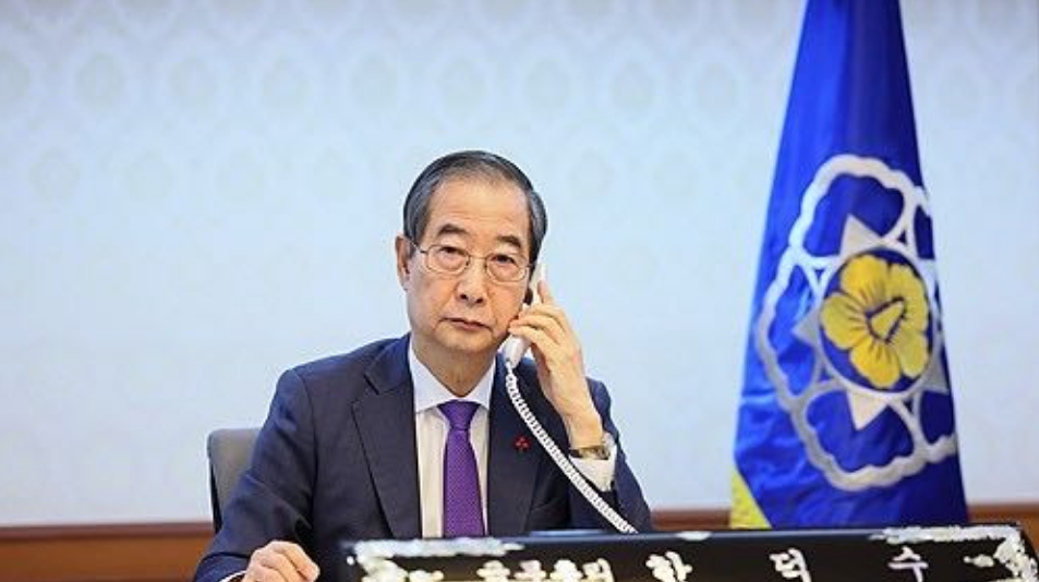 韓國國務(wù)總理韓德洙同美國總統(tǒng)拜登通話 討論韓美同盟等事宜