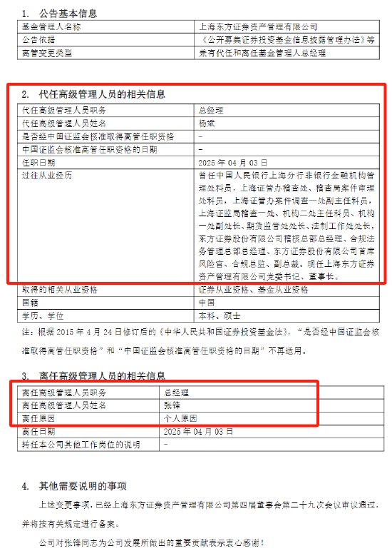 東方紅資管總經(jīng)理張鋒，黯然離職的背后