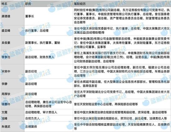 申能財(cái)險(xiǎn)治理拼圖擴(kuò)容：兩名副總獲批，“增員”區(qū)域舵手、技術(shù)專(zhuān)家