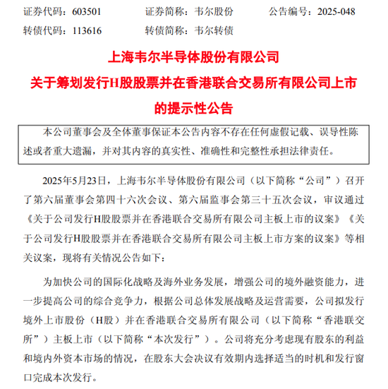 A+H上市進(jìn)入高潮，吉宏股份暗盤大漲，韋爾股份官宣赴港