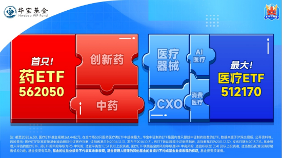 醫(yī)療“七翻身”！A股最大醫(yī)療ETF（512170）7月累漲11.48%跑贏大市！公募提前布局，加配空間仍大